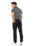 Calça Jeans PRS Skinny Black Com Bolso Celular