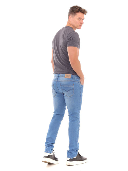 Calça Jeans PRS Skinny Clara Sem Bolso Celular