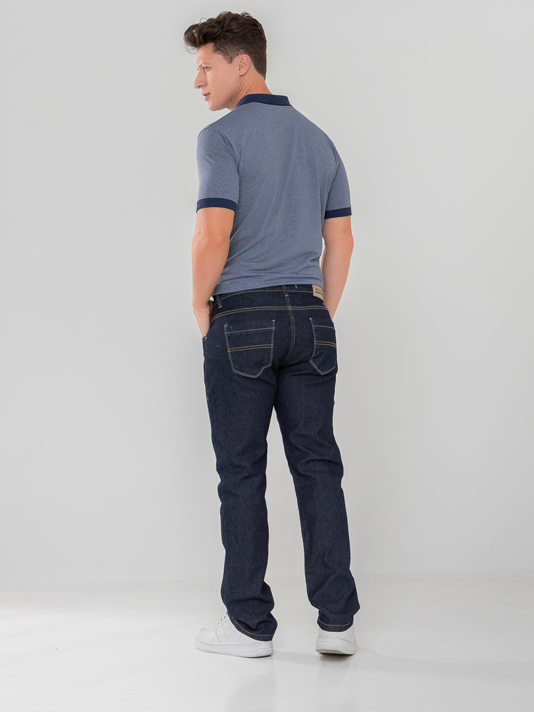 Calça Jeans PRS Comfort Escura Básica