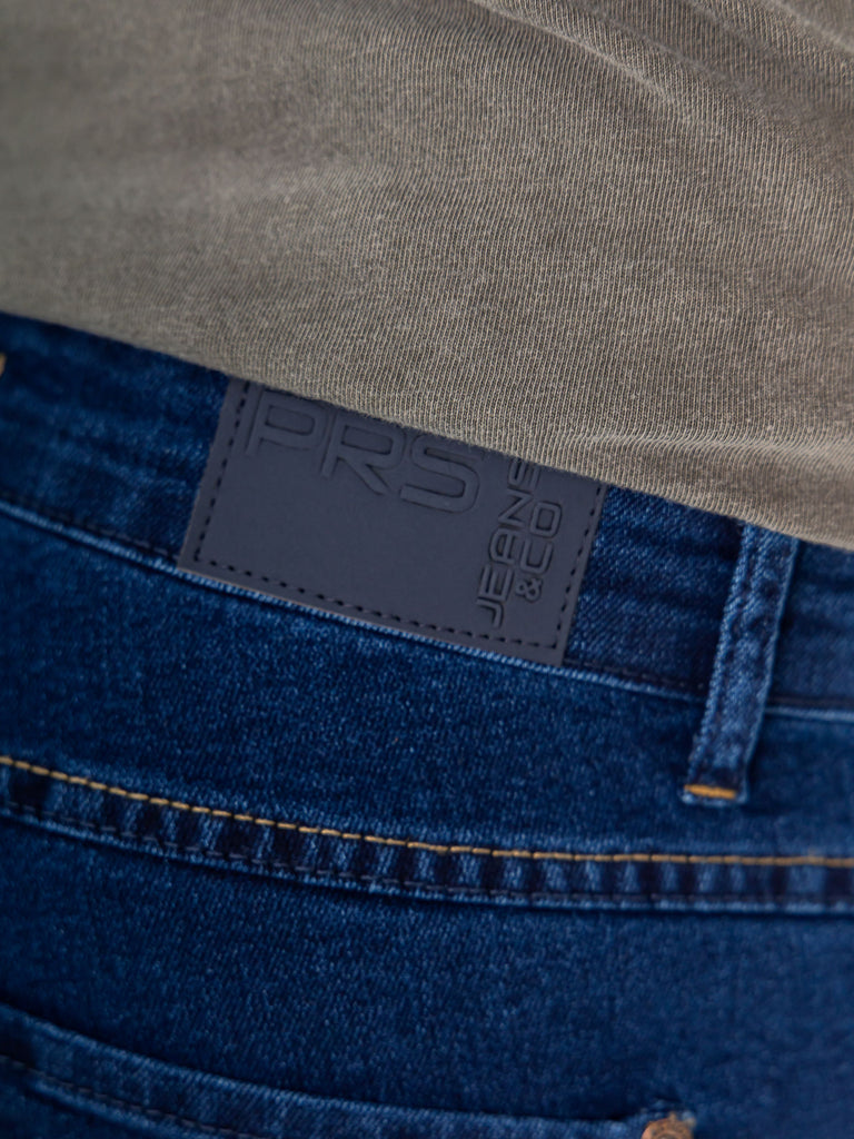 Calça Jeans PRS Skinny Azul Básica
