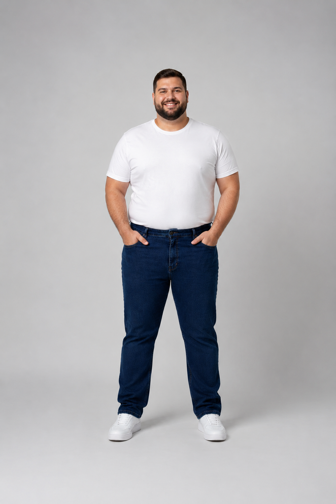 Calça Jeans Plus Size PRS Basica