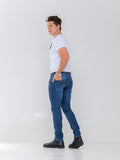 Calça Jeans PRS Skinny Basic Com Bolso Celular