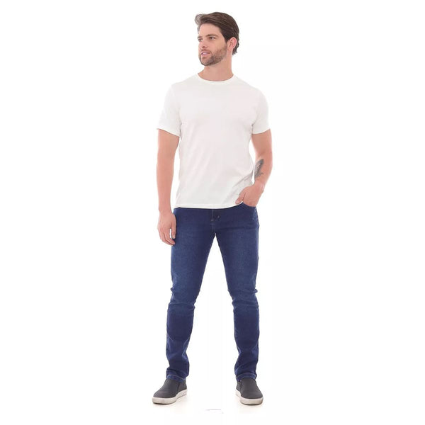 Calça Jeans PRS Skinny Blue Sem Bolso Celular
