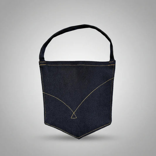 Saco Jeans Para Lixo de Carro