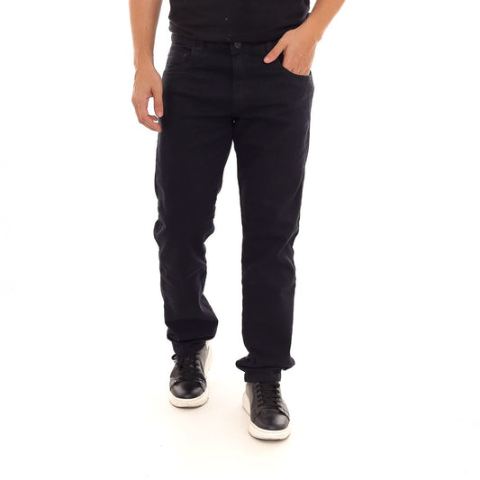 Calça jeans preta tradicional PRS